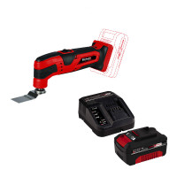 Einhell Herramienta multifunción inalámbrica multifunción Kit incl. 4.0Ah y cargador