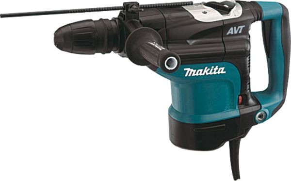 Makita Bohrhammer 45 mm, 1350 W, SDS-max, mit Stabseitengriff, Transportkoffer - HR4511C