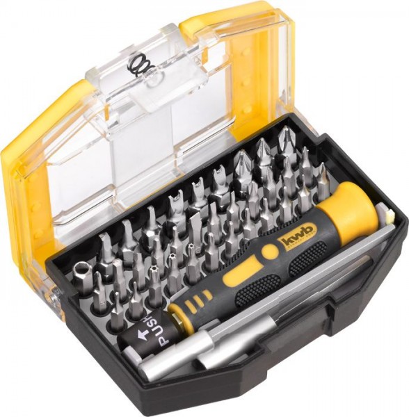 KWB SAFETY BITS, 37-delige bitbox - 119200
