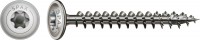 Spax HI.FORCE, 6 x 60 mm, 100 Stück, Vollgewinde, Tellerkopf, T-STAR plus T30, 4CUT, Edelstahl rostfrei A2 - 0257000600605