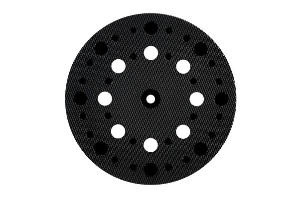 Metabo Schleifteller 125 mm, "multi-hole", mittelharte Ausführung, mit Kletthaftung, für SXE 425 TurboTec, SXE 3125 - 630261000