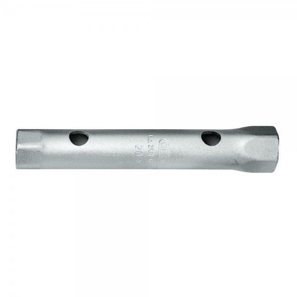Gedore Chiave a tubo doppia, corpo cavo, esagonale 13x17 mm - 26 R 13x17