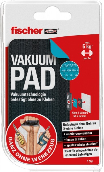 Fischer Vakuum Pad Klett+Velours - 546326