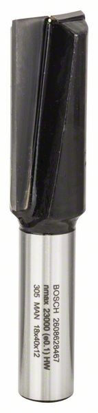 Bosch Nutfräser, 12 mm, D1 18 mm, L 40 mm, G 81 mm