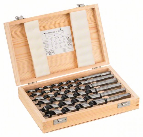 Bosch Professional Schlangenbohrer-Set, 6-teilig, 10 - 20 mm, 160 mm, 235 mm