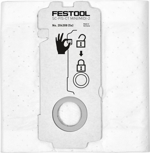 Festool SELFCLEAN Filtersack SC-FIS-CT MINI/MIDI-2/5 - 204308