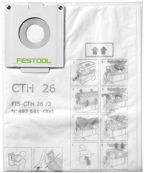 Festool Sacchetto filtro di sicurezza FIS-CTH 48/3 - 497542