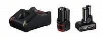 Bosch Professional Starter-Set 1 x GBA 12V 2.0Ah + 1 x GBA 12V 4.0Ah + GAL 12V-40 - 1600A01NC9