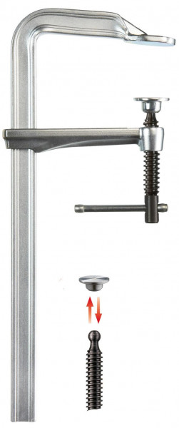 Bessey Ganzstahl-Schraubzwinge GZ-K 300/100 - GZ30-10K