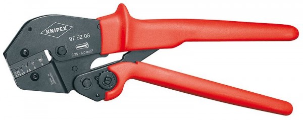 Knipex Krimptang ook te bedienen met twee handen 250 mm - 97 52 08