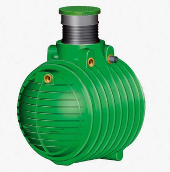Garantia COLUMBUS Sammelgrube 6500 L mit Teleskop + PE.Deckel