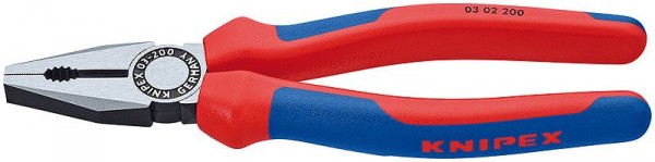 Knipex Pinza universale rivestiti in materiale bicomponente 200 mm - 03 02 200 SB