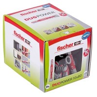 Fischer Duopower 10x80 LD, 25 pièces - 538252