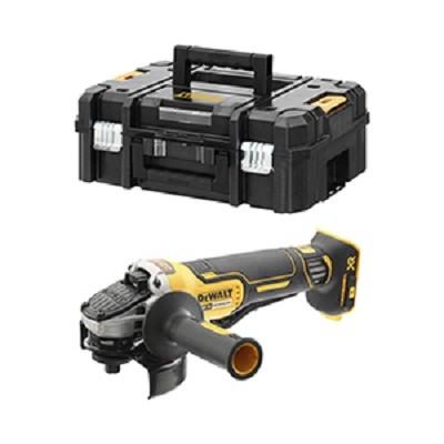 DeWALT Meuleuse XR 18V 125mm Brushless, interrupteur à palette, sans batterie et chargeur - DCG406NT-XJ