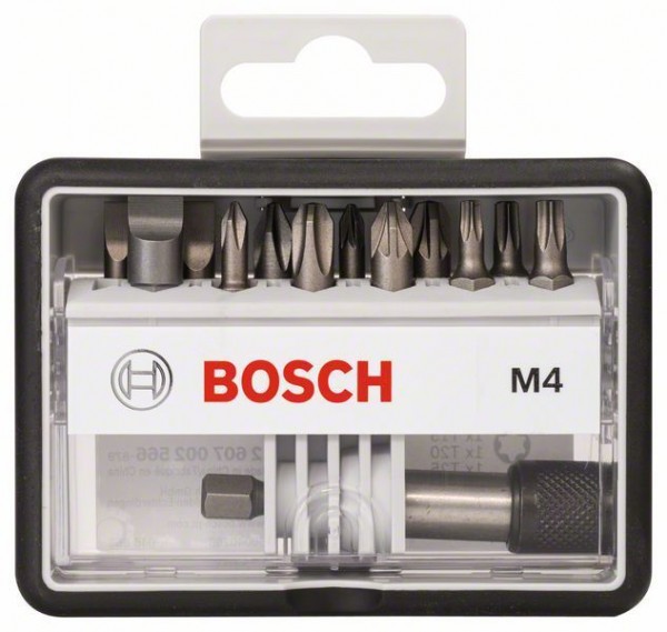 Bosch Professional Set de 12+1 puntas de atornillar Robust Line, M extraduras 25 mm, 12+1 pzas. - 2607002566