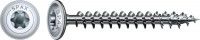 Spax HI.FORCE, 6x80 mm, 100 unités, Filetage total, Tête disque, T-STAR plus T30, 4CUT, WIROX - 0251010600805