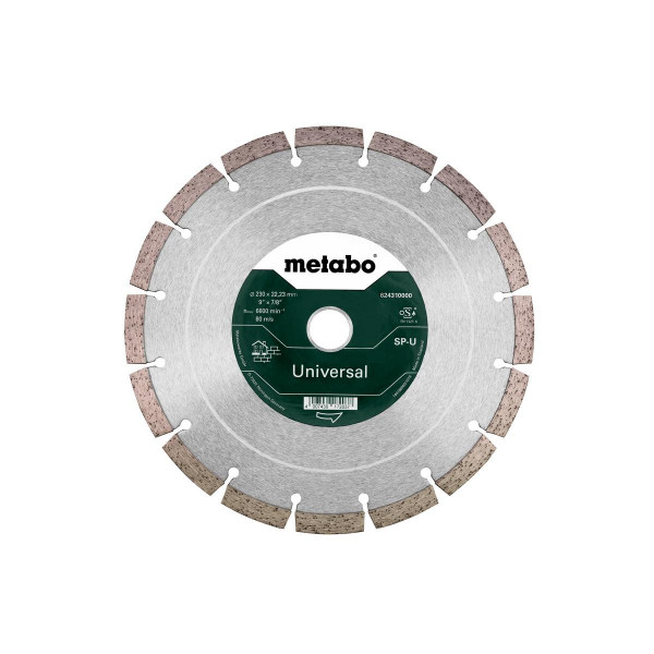 Metabo Disco de cortar diamantado "SP" 230x22,23 mm, Universal, segmentiert (624310000)