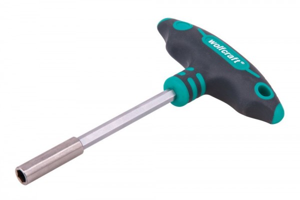 Wolfcraft Avvitatore manuale a T con alloggiamento per inserti