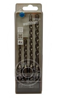 Wolfcraft Set punte per martello HM "Standard"