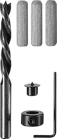 Bosch Holzdübel-Set, 32-teilig, 8 mm, 40 mm