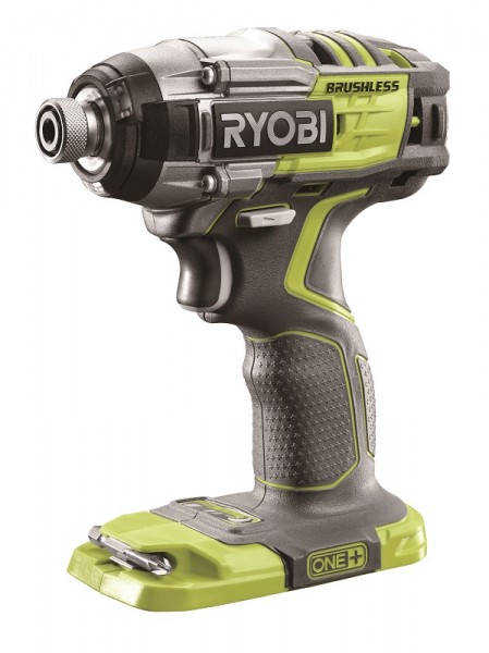 Ryobi Brushless Akku-Schlagschrauber DeckDriveTM, ohne Akku und Ladegerät - R18IDBL-0