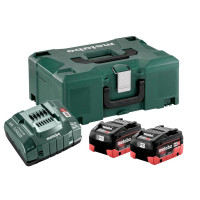 Metabo Set di base 2 x LiHD 8,0 Ah + Metaloc - 685131000