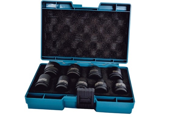 Makita Set di bussole, 9 pezzi - D-41517