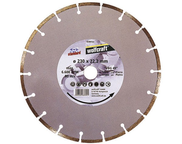 Wolfcraft disco diamantato segmentato
