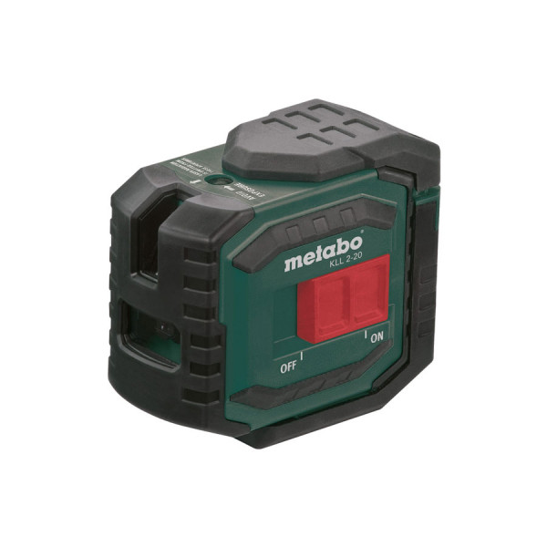 Metabo Kreuzlinienlaser KLL 2-20 Set, mit Teleskopstütze, Karton - 690930000