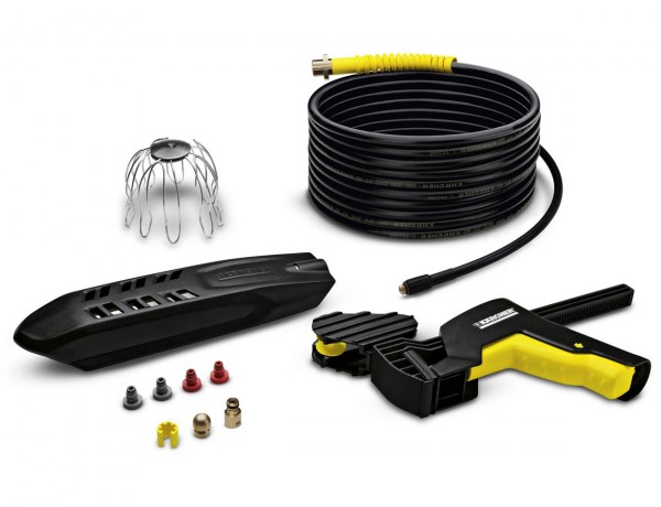 Karcher Dispositivo sturatubi 20m e pulizia grondaie
