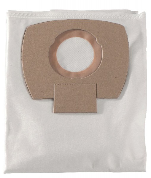 Metabo 5 sacs filtrants en non-tissé - 25/30 l, pour ASA 25 L PC , ASA 30 L PC Inox - 630296000