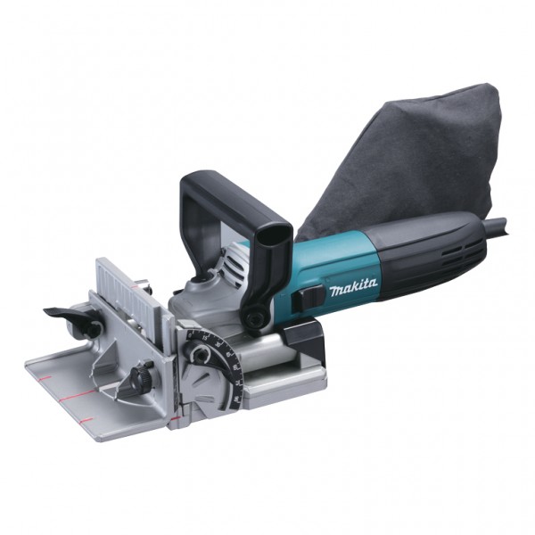 Makita Fresatrice lamellare 100 mm, 700 W con MAKPAC - PJ7000J
