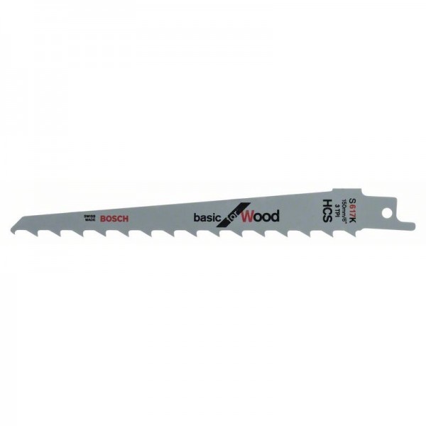 Bosch Professional List sabljaste pile S 617 K Basic for Wood - 2608650677