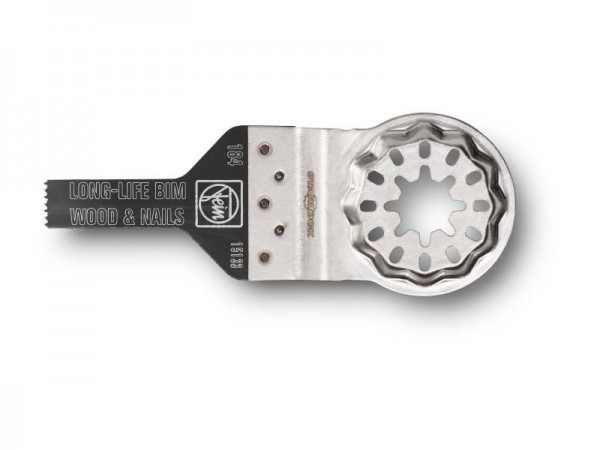 Fein Hoja de sierra Long Life E-Cut Longitud 30 mm, Ancho 10 mm, Unid./Paq. 5 unid., Alojamiento SL - 63502184230