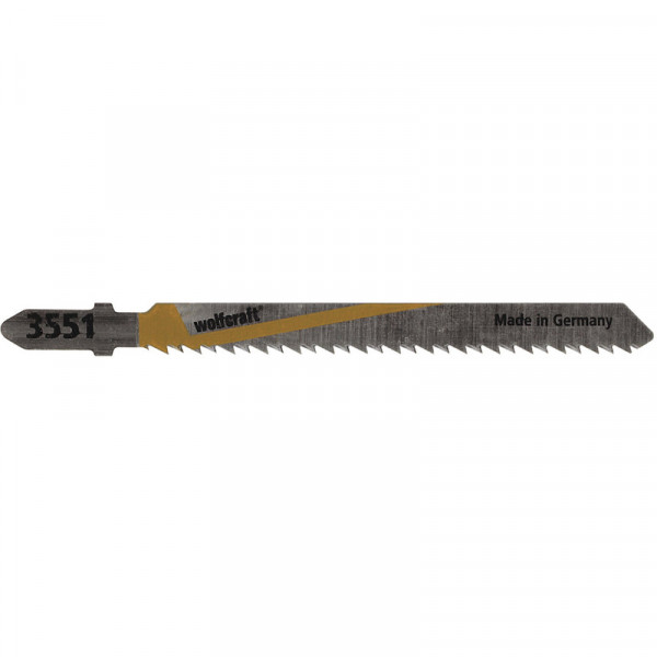 Wolfcraft Lame per seghetti alternativi HCS, 2,5 mm - 2653000
