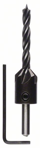 Bosch Professional Spiralno svrdlo za drvo s upuštačem 6 mm - 2608596393