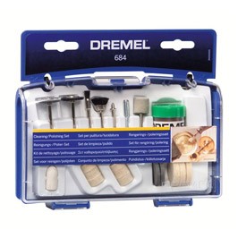 Dremel Set accessori per pulire / lucidare (684)
