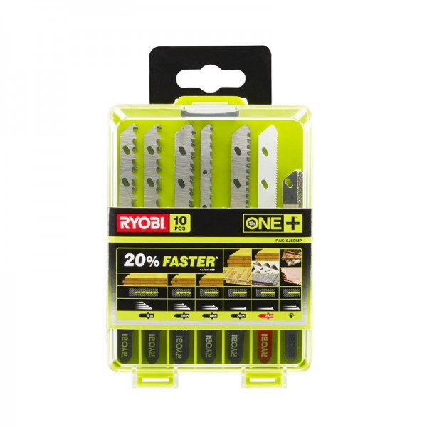 Ryobi Kit 10 lame universali per seghetto alternativo RAK10JSBMP - 5132002812