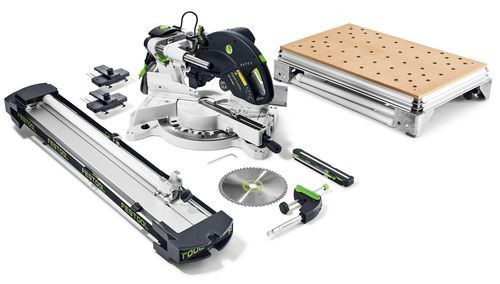 Festool Kapp-Zugsäge KS 120 REB-Set-MFT KAPEX - 576663