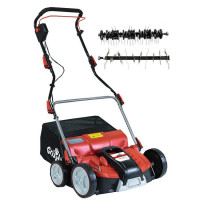 Grizzly Tools Scarificateur-aérateur électrique 2 en 1 ERV 1801-37 ZV, 1800 W - 76007208