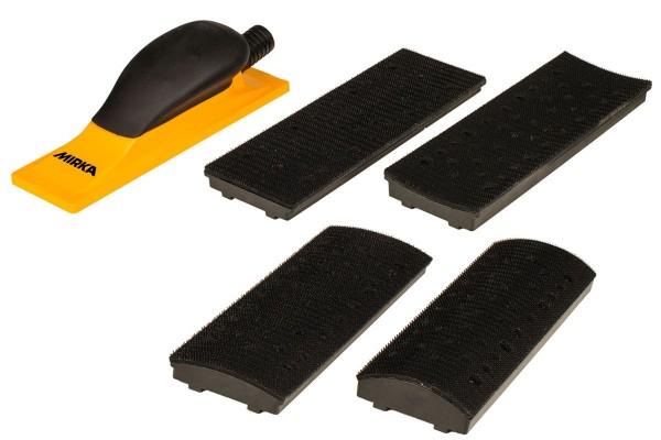 Mirka Handblock Kit 70x198mm Grip 40L Gelb - 8391520111