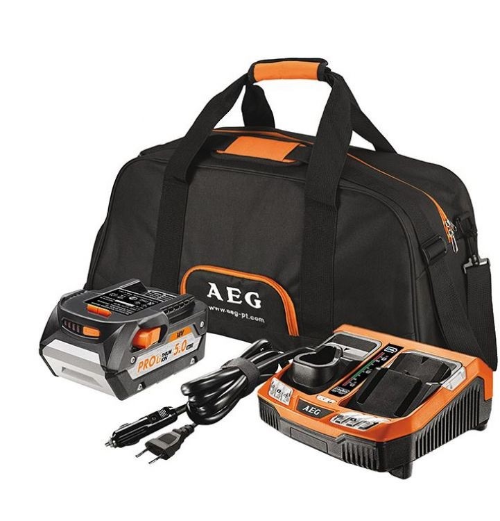 AEG Elektrowerkzeuge Accu starter set L1850R + BLK1218, SETL1850BLK - 4932451629 AEG Elektrowerkzeuge Accu starter set L1850R + BLK1218, SETL1850BLK - 4932451629
