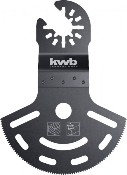 KWB Diep zagend invalzaagblad, halfrond, CV - 708550