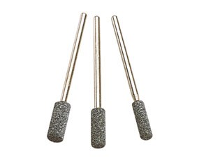 Wolfcraft 3 minimuelas abrasivas cerámicas, 4/4,8/5,5 mm - 2175000