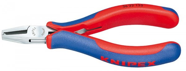 Knipex Elektronica-montagetang spiegelgepolijst met meer-componentengrepen 125 mm - 36 32 125