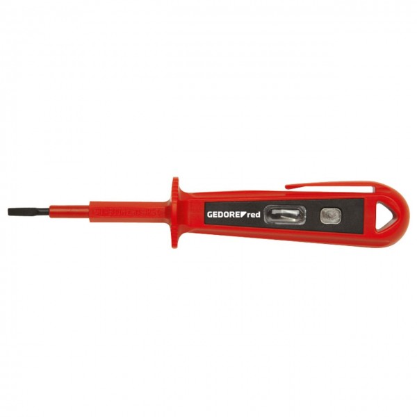 Gedore red Phasenprüfer max.250V, Schlitz 3 mm, 135 mm - R38121312