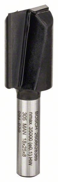 Bosch Professional Glodalo za utore 8 mm, D1 18 mm, L 25 mm, G 56 mm - 2608628389