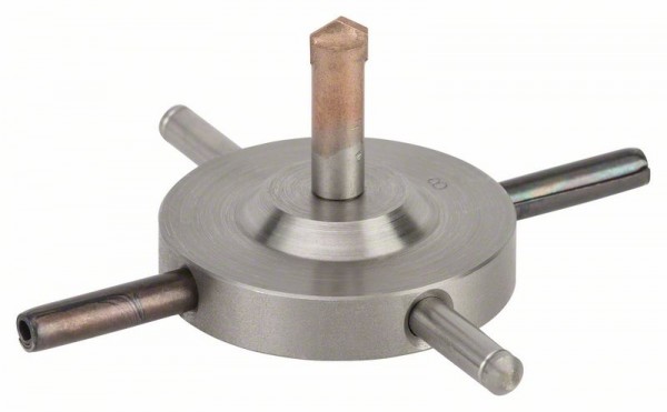 Bosch Professional Zentrierkreuz für Trockenbohrkronen und Dosensenker, 87 mm