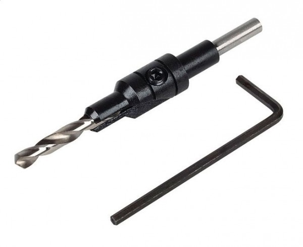 Wolfcraft Punta con invito di viti, ø 3,2 - 12 mm - 2498000