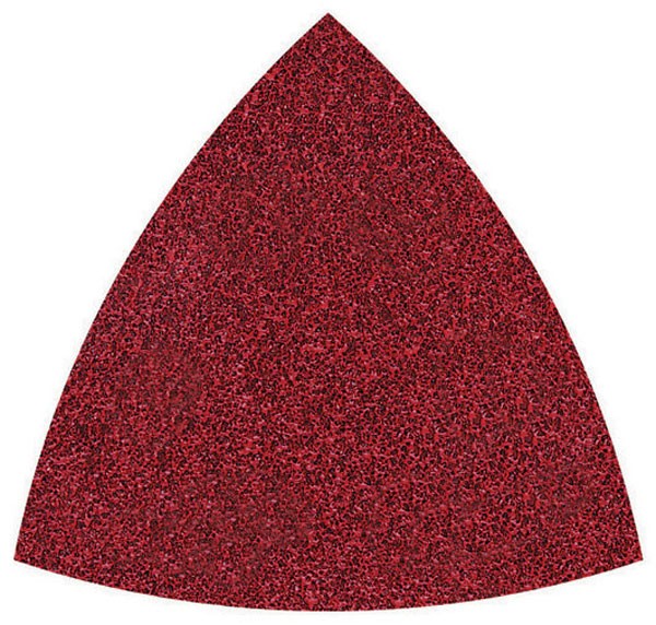Wolfcraft 5 hojas de lijar adhesivas, para madera, grano 40/60, 95 mm - 5885000